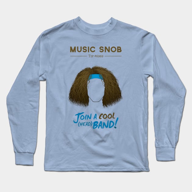 VERY Cool (Head) Band Long Sleeve T-Shirt by ElizabethOwens